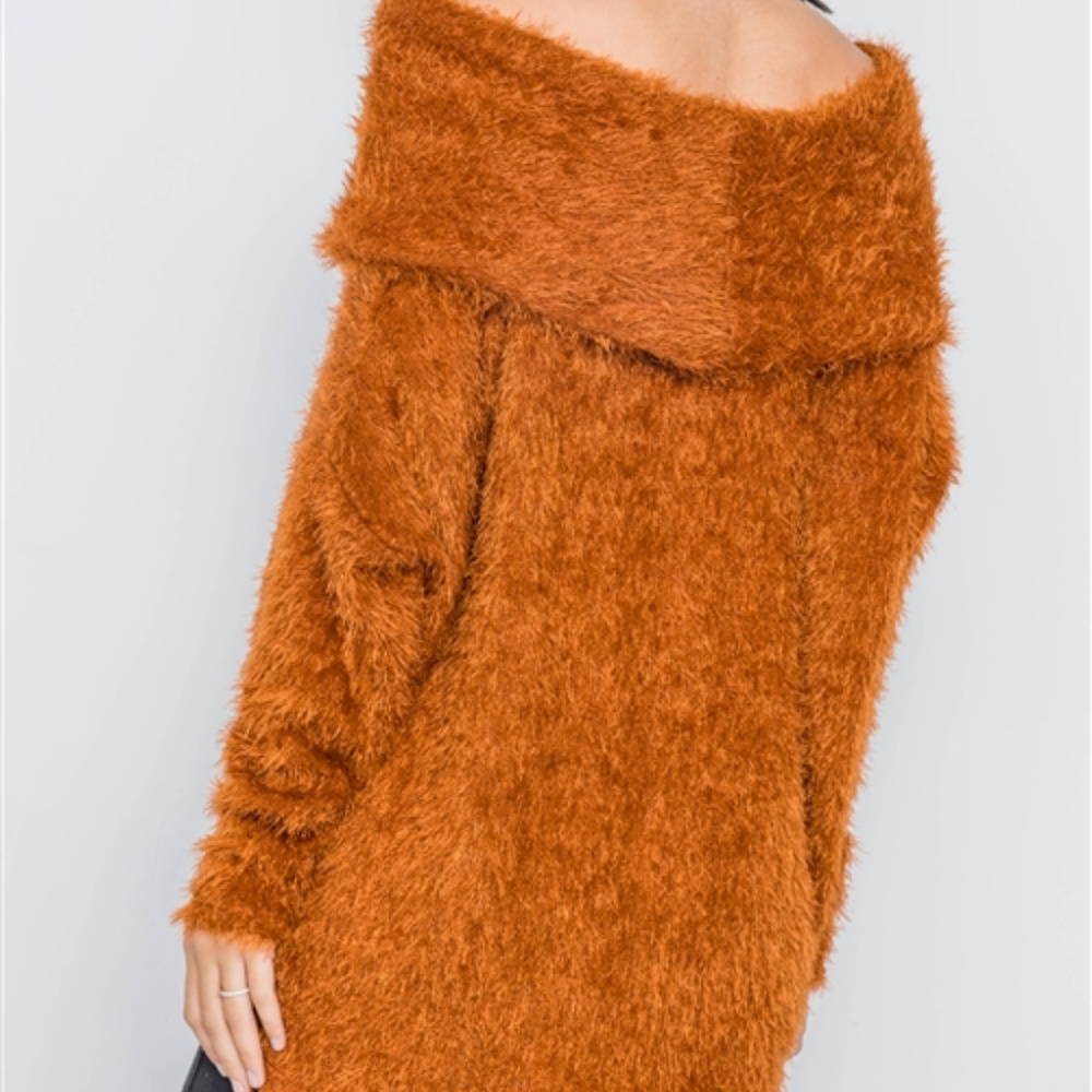 Fuzzy Knit Sweater - Picture 4 of 5